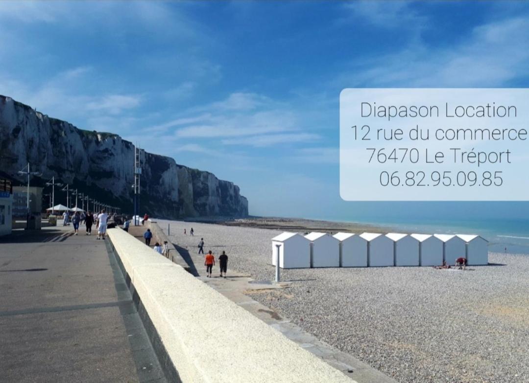 Diapason Location Le Treport Pour 5 Personnesヴィラ エクステリア 写真